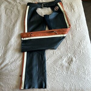 Harley Davidson leather chaps XS